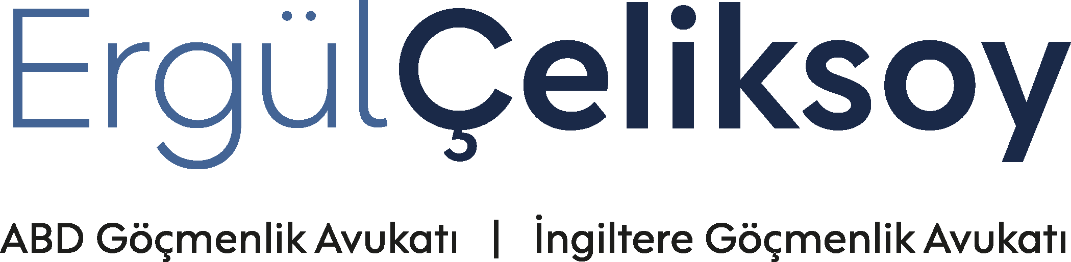 Avukat Dr. Ergül Çeliksoy Hukuk ve Danışmanlık kurumsal logo tasarımı.